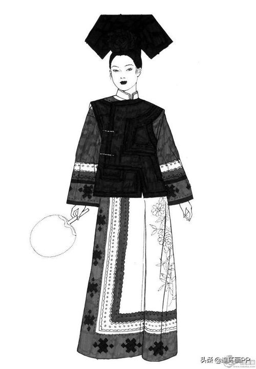 白描古代中國(guó)人物服飾 第一輯 服飾概覽
